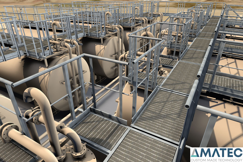 Modellazione impianto serbatoio Studio Ferracini Vicenza