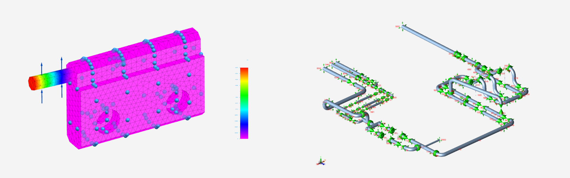 fem and stress analysis of pipes